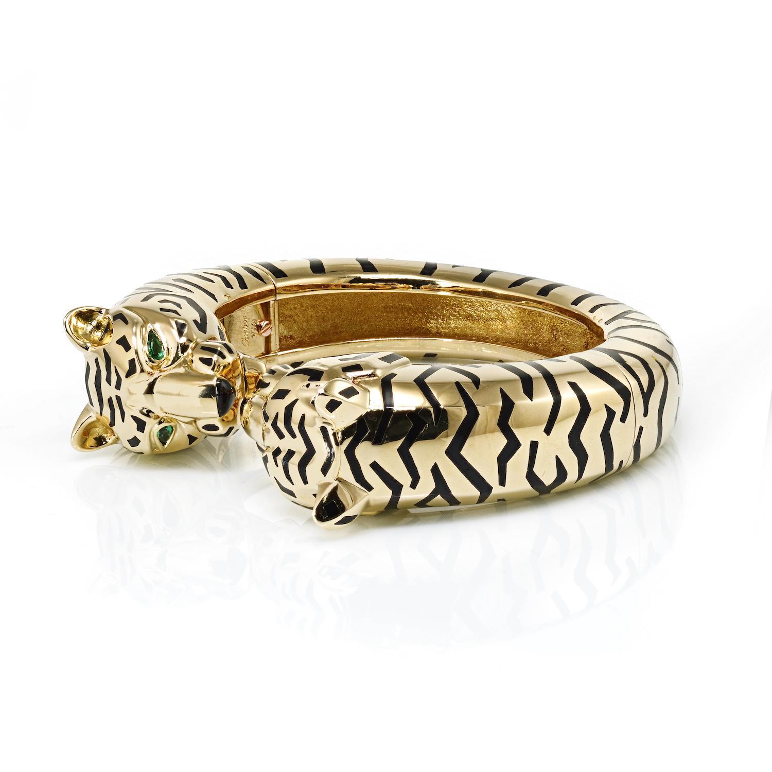 cartier enamel bracelet