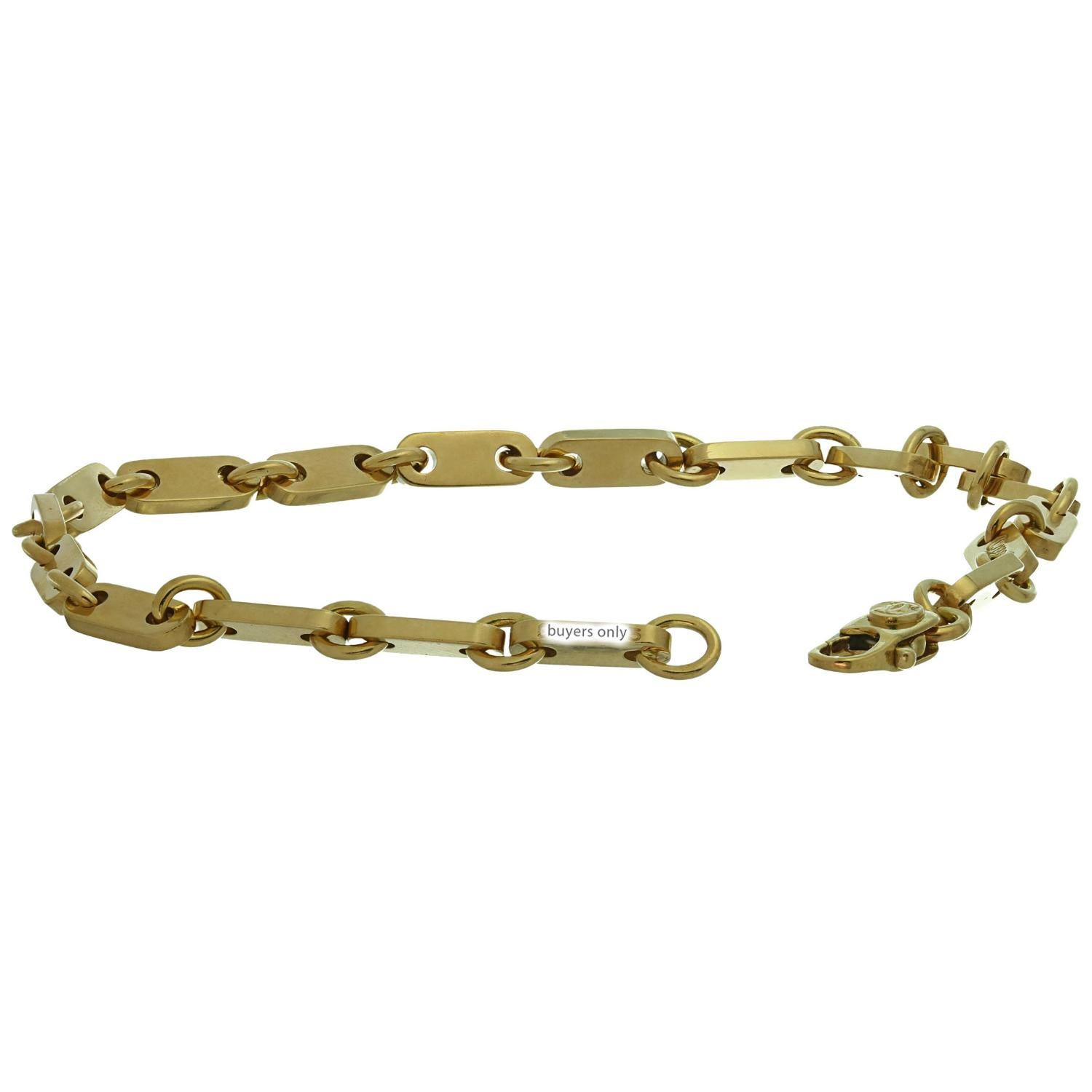 Cartier Yellow Gold Bracelet & Necklace Set Papers 1
