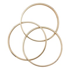 Cartier Yellow Gold Bracelet "Trinity" Collection, Diamonds