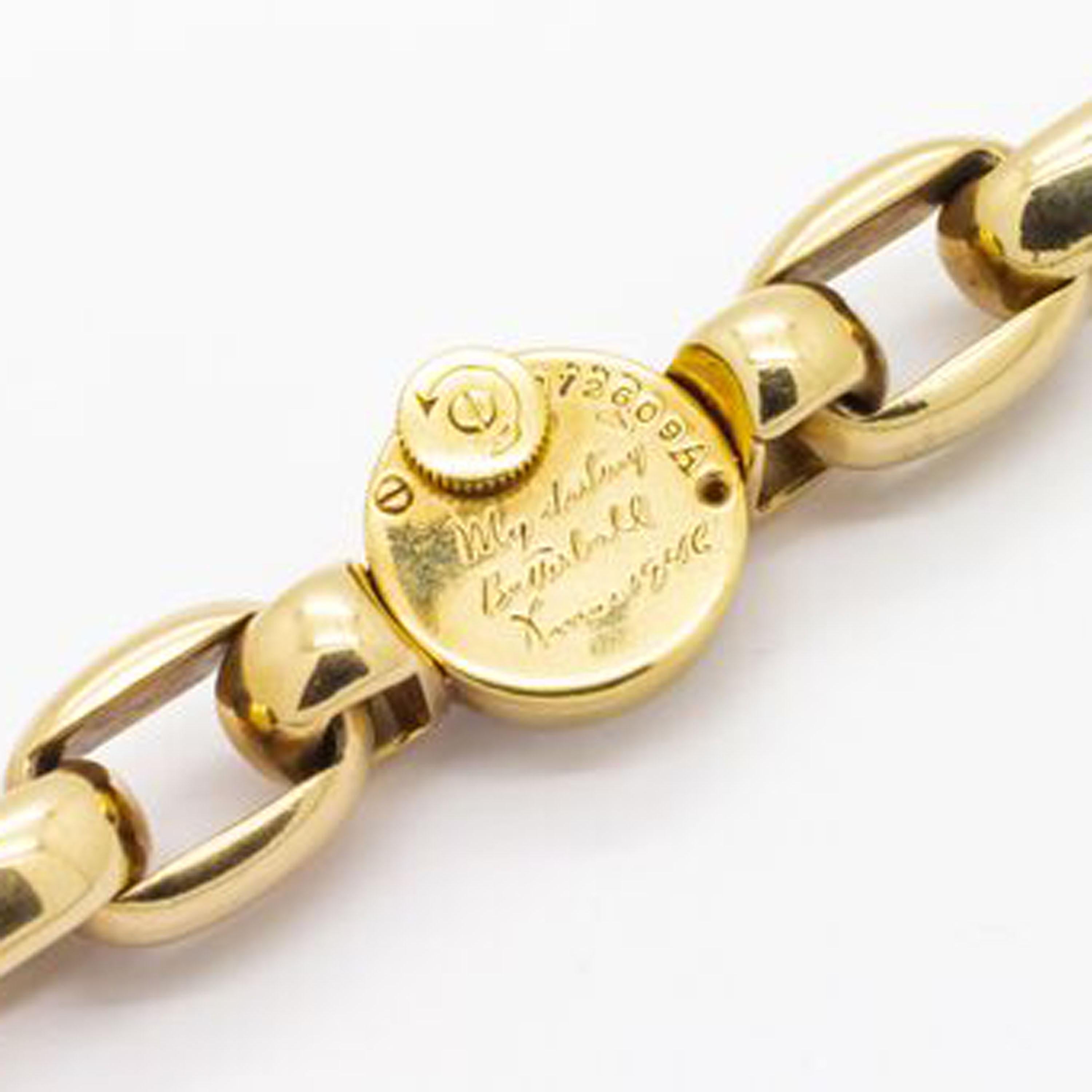 Women's Cartier Yellow Gold Bracelet Wristwatch