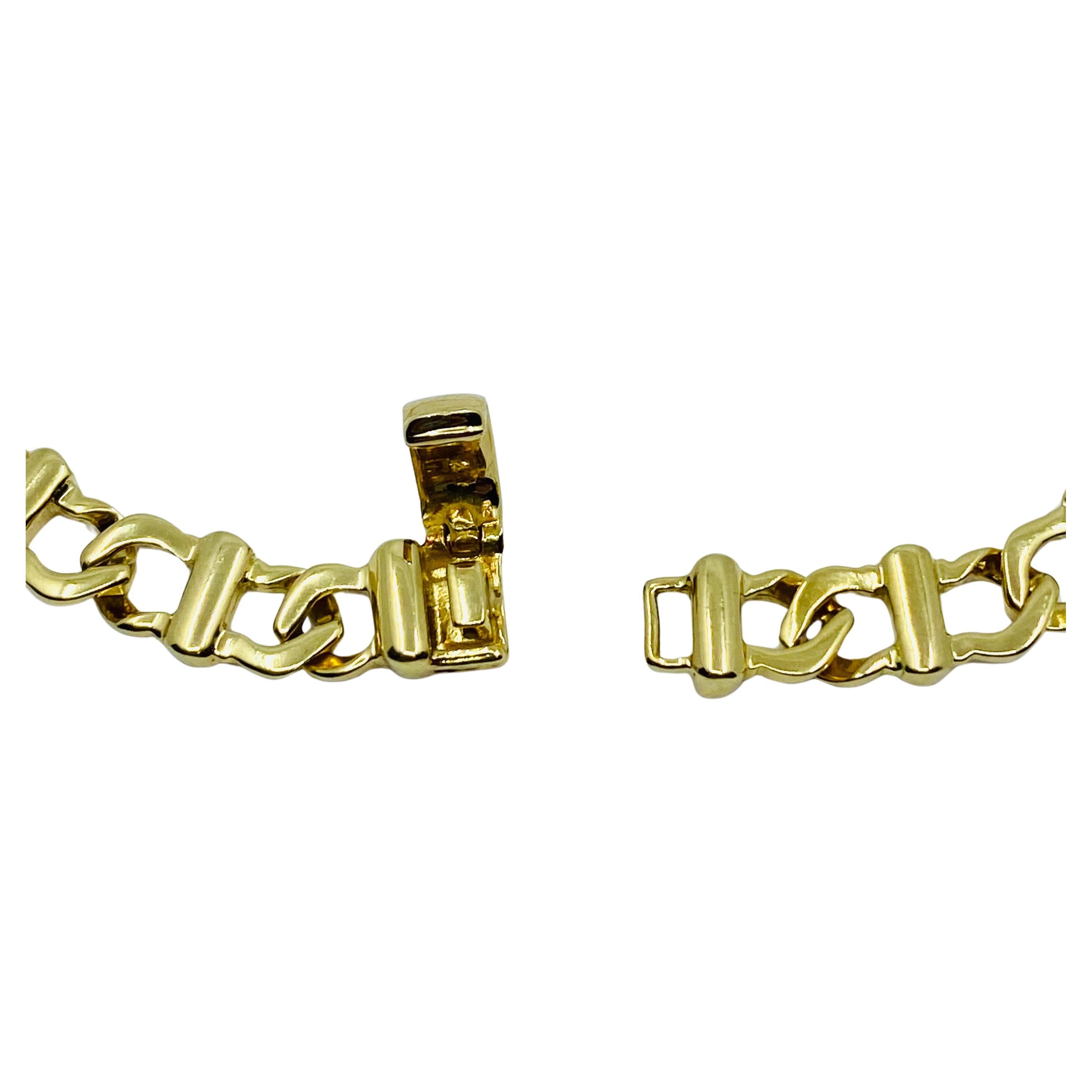  Cartier, collier chaîne en or jaune 18 carats en vente 2