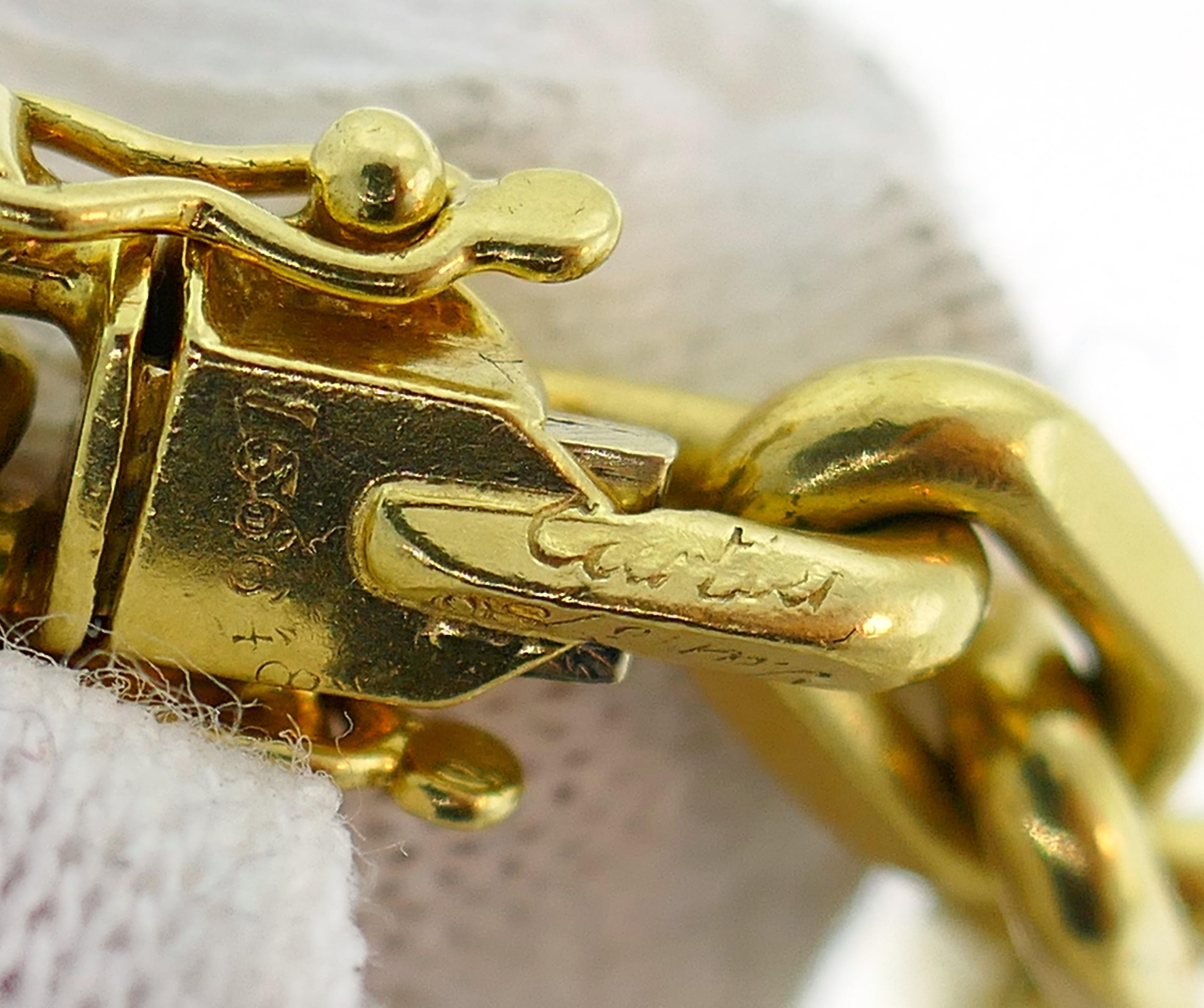 Women's or Men's Cartier Yellow Gold Chain Necklace, 1970s
