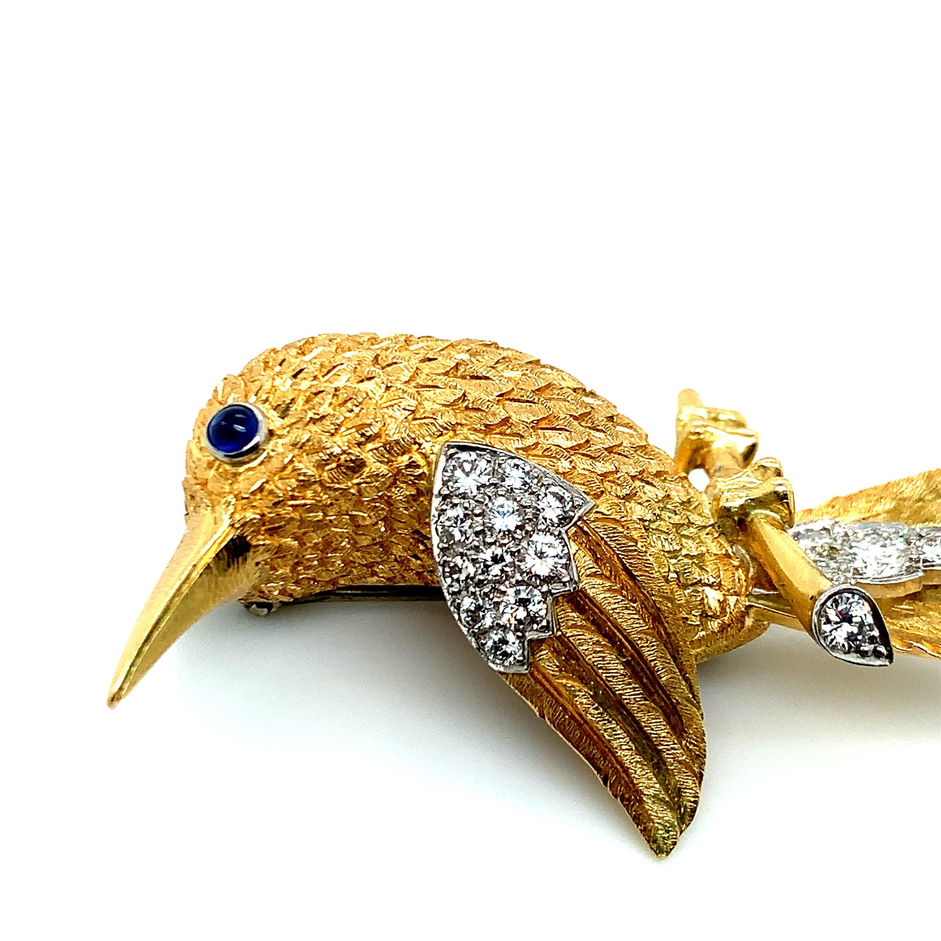 cartier bird brooch