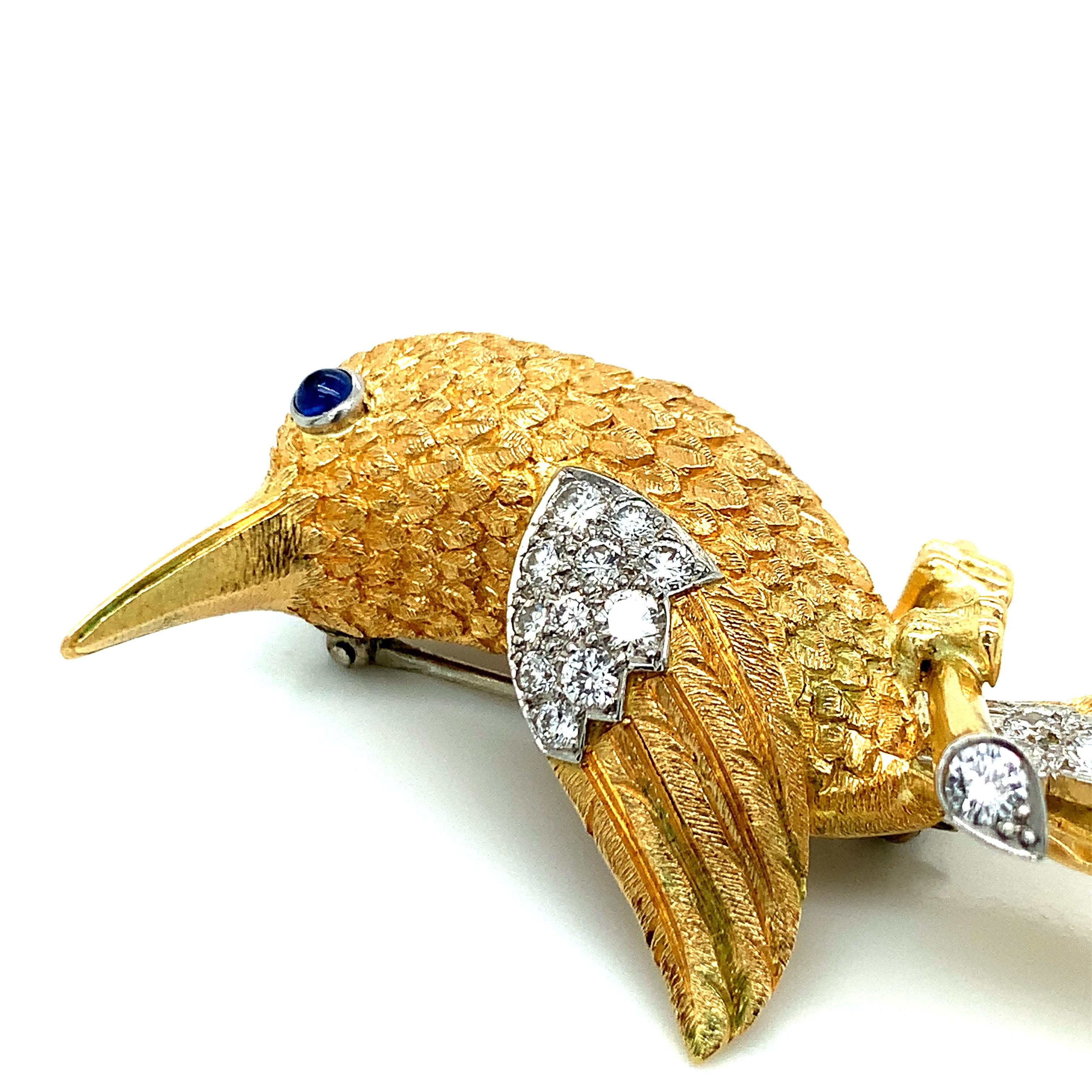 cartier bird brooch