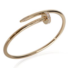 Bracelet Juste Un Clou en or jaune et diamants de Cartier