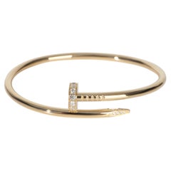 Bracelet Juste Un Clou en or jaune et diamants de Cartier