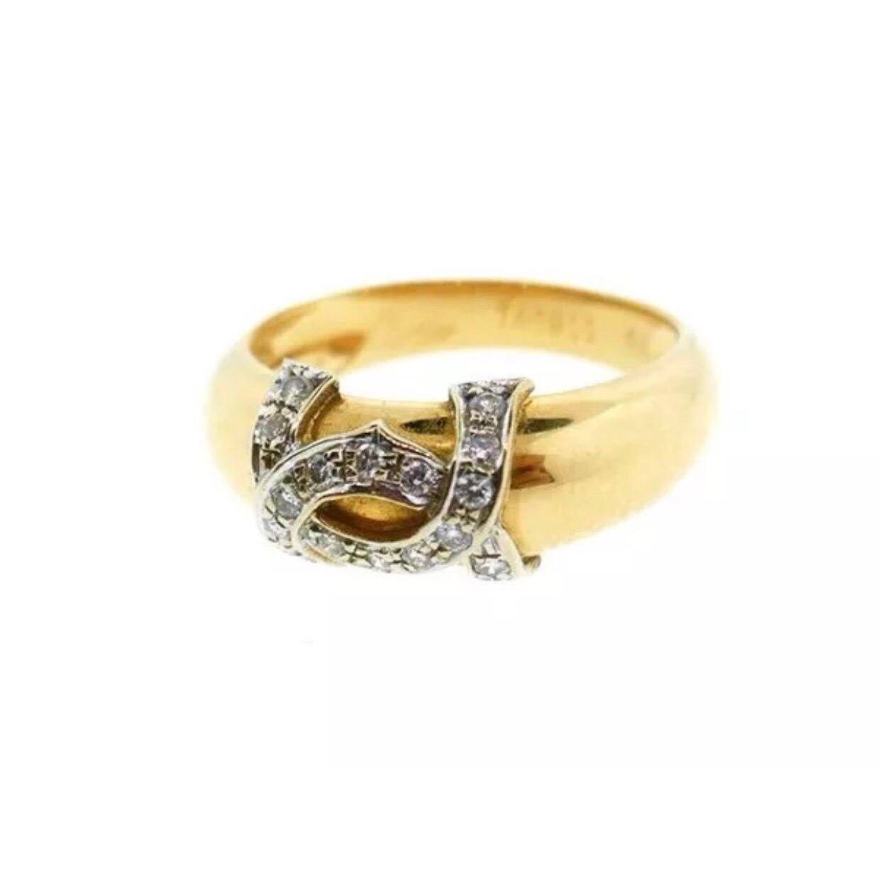 cartier logo ring