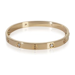 Cartier Yellow Gold Diamond Love Bracelet