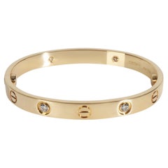 Bracelet Love en or jaune et diamants de Cartier