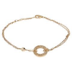 Bracciale dell'amore con diamanti in oro giallo Cartier
