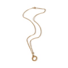 Cartier Yellow Gold Diamond Love Necklace