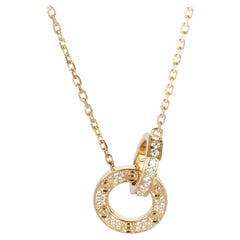 Cartier Yellow Gold Diamond Love Necklace