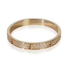 Cartier Yellow Gold Diamond Mini Pave Love Ring