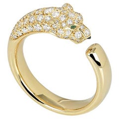 Cartier Panthere de Cartier Ring aus Gelbgold mit Diamant N4765854