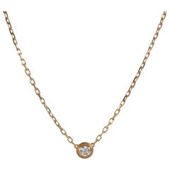 Cartier Collana in oro giallo con diamanti piccoli Model D'amour