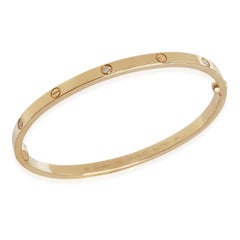 Cartier Oro Amarillo Diamante Pequeño Modelo Pulsera Amor