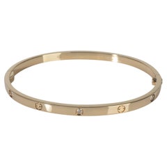 Cartier Yellow Gold Diamond Small Model Love Bracelet