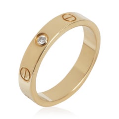 Cartier Gelbgold Diamant Klein Model Love Ring
