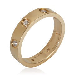 Cartier Yellow Gold Diamond Small Model Love Ring