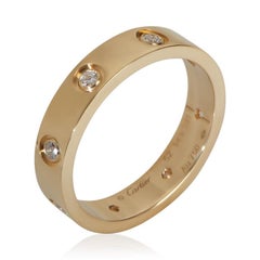Cartier Yellow Gold Diamond Small Model Love Ring