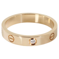 Cartier Gelbgold Diamant Klein Model Love Ring