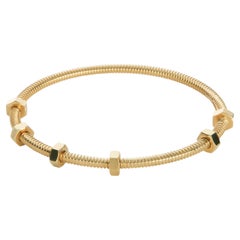 Cartier Yellow Gold  Ecrou Bracelet