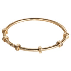 Cartier Yellow Gold Ecrou Bracelet