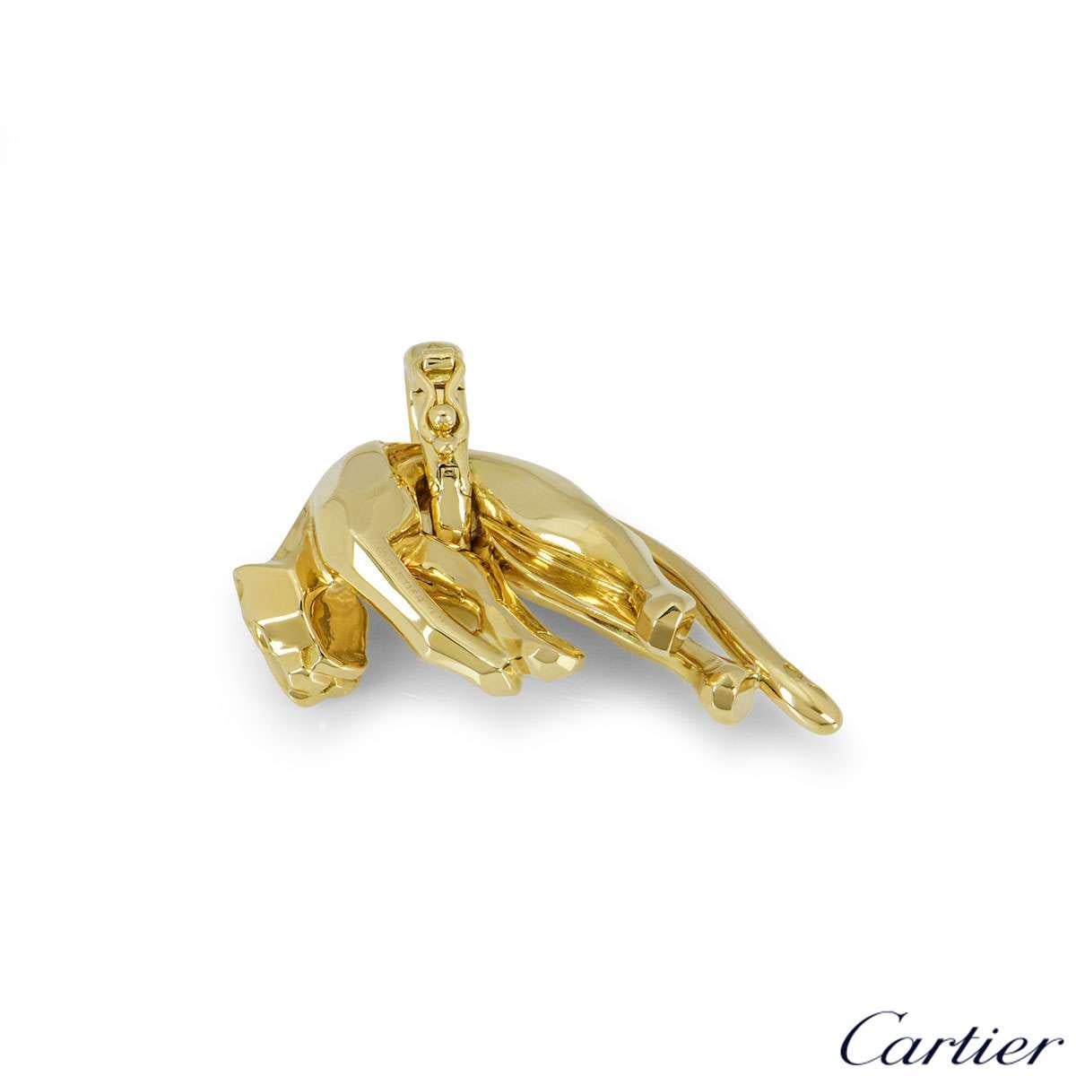 cartier hanging panthere pendant