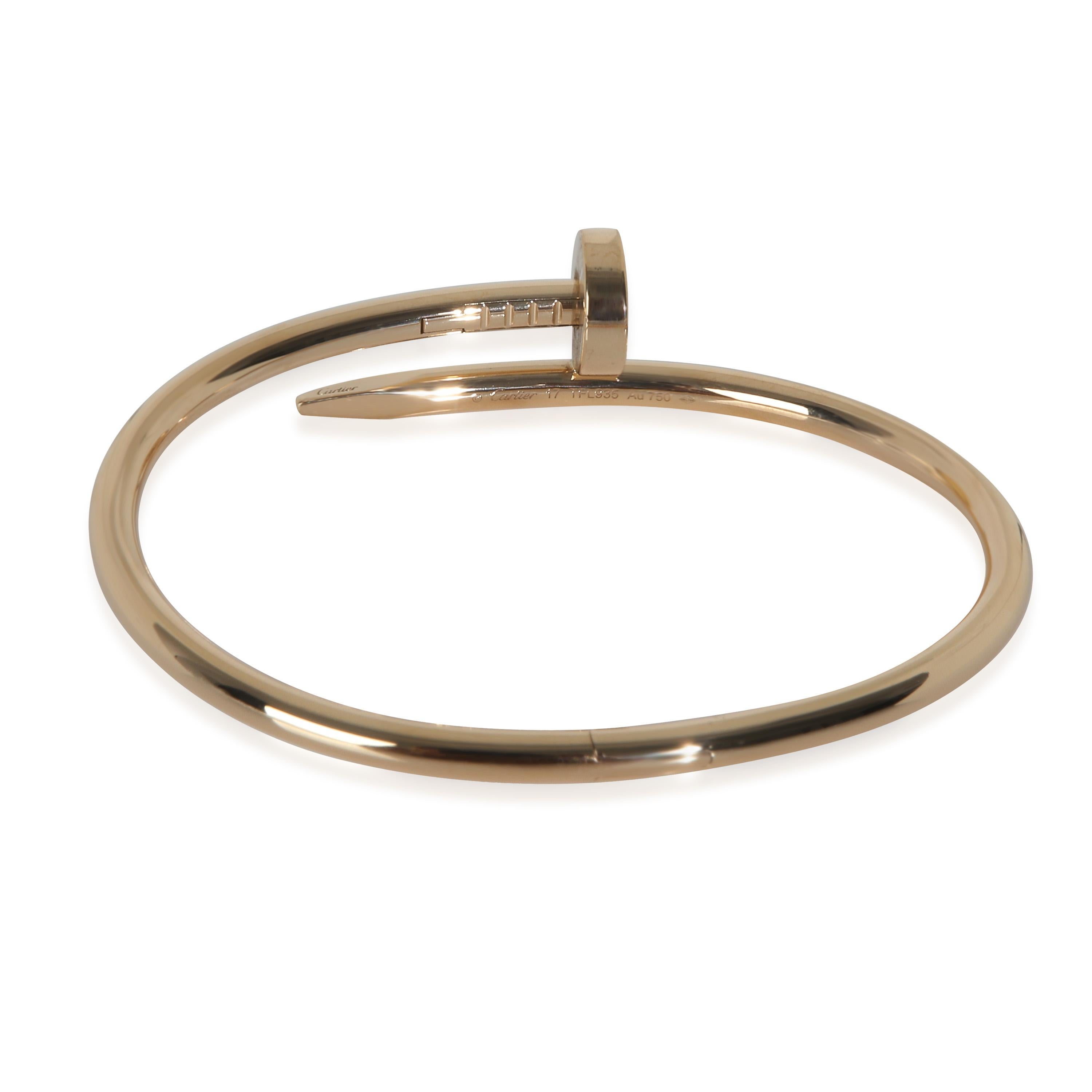 Cartier Gelbgold Juste Un Clou Armband

PRIMÄRE DETAILS
SKU: 146360
Auflistung Titel: Cartier Gelbgold-Armband Juste Un Clou
Beschreibung des Zustands: Die Kollektion Juste Un Clou von Cartier ist eine der berühmtesten Kollektionen des Hauses und