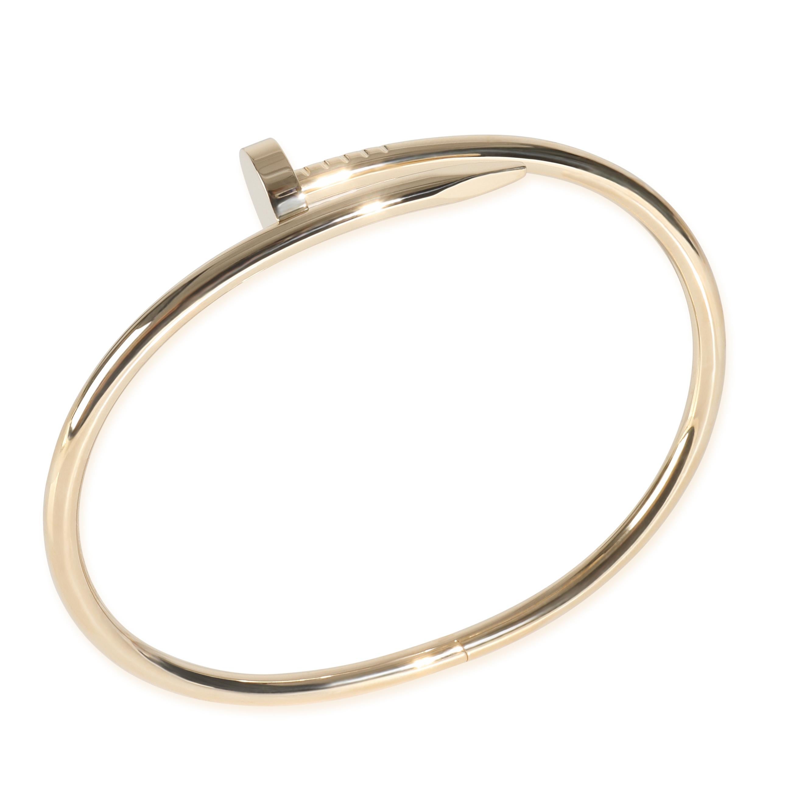 Or jaune de Cartier  Bracelet Juste Un Clou

DÉTAILS PRIMAIRES
SKU : Z147848
Titre de la liste : Cartier Or Jaune  Bracelet Juste Un Clou
Condition Description : La collection Juste Un Clou de Cartier est l'un des styles les plus célèbres de la