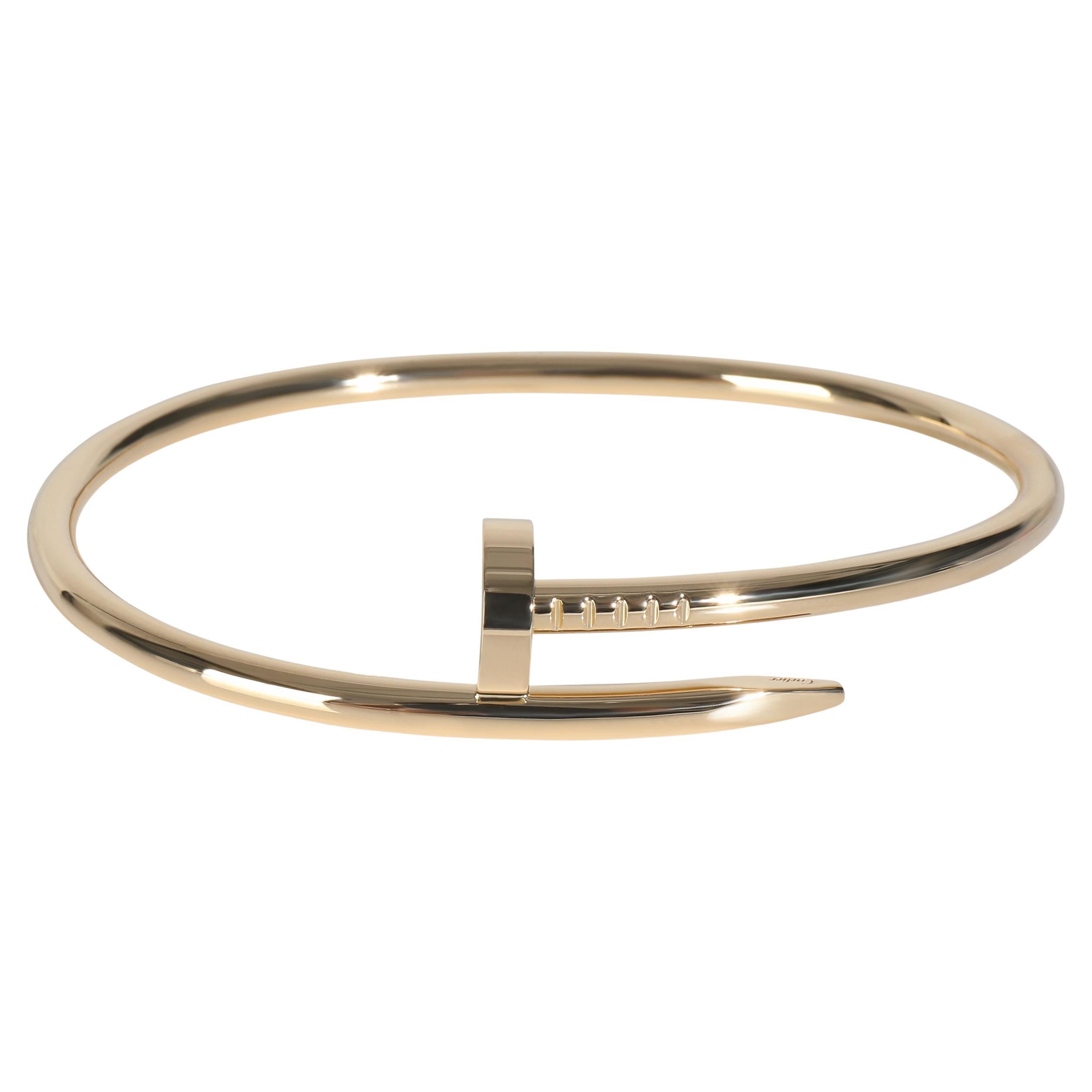 Cartier Yellow Gold Juste Un Clou Bracelet