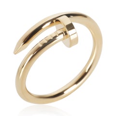 Anello Juste Un Clou in oro giallo Cartier