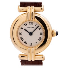 Cartier Yellow Gold Lady Colisee Quartz Wristwatch, circa 1990s