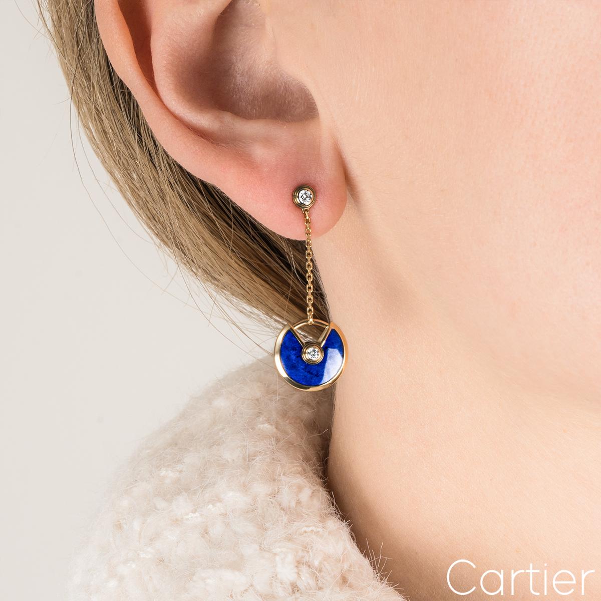 Cartier, boucles d'oreilles Amulette de Cartier B830123 Pour femmes en vente