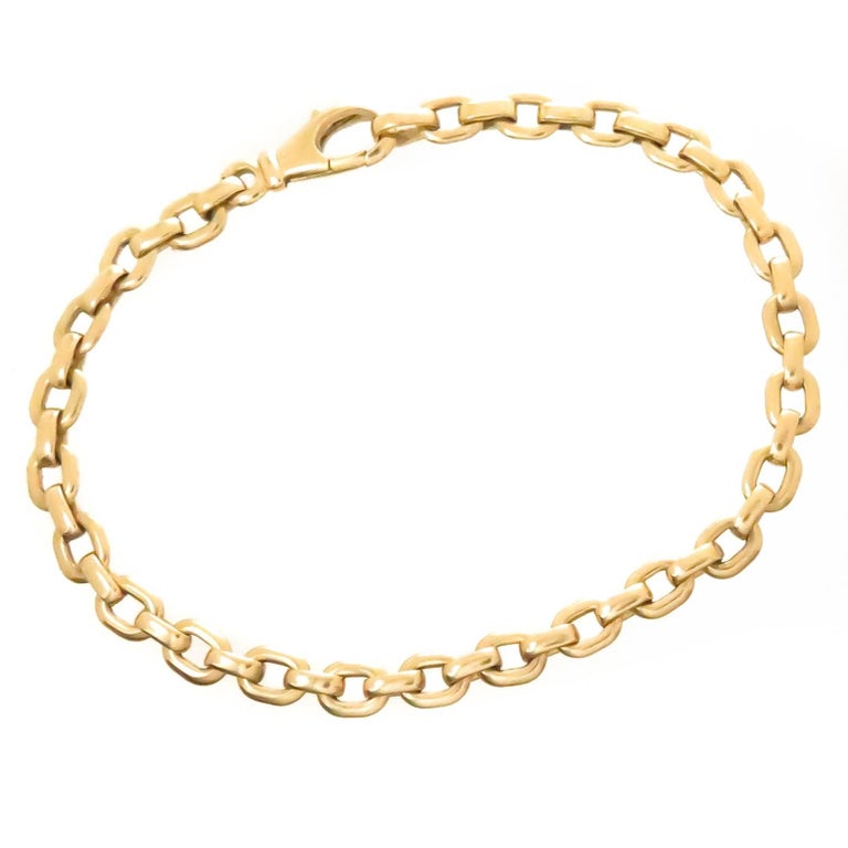 Cartier Gold Nautical Link Bracelet, circa 1975 For Sale at 1stdibs
