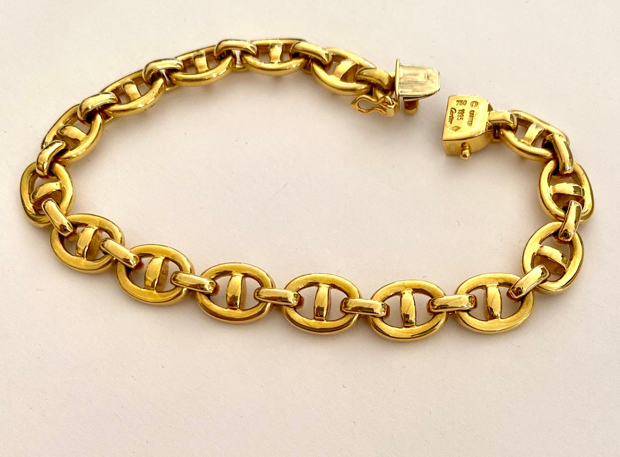 are cartier bracelets solid gold