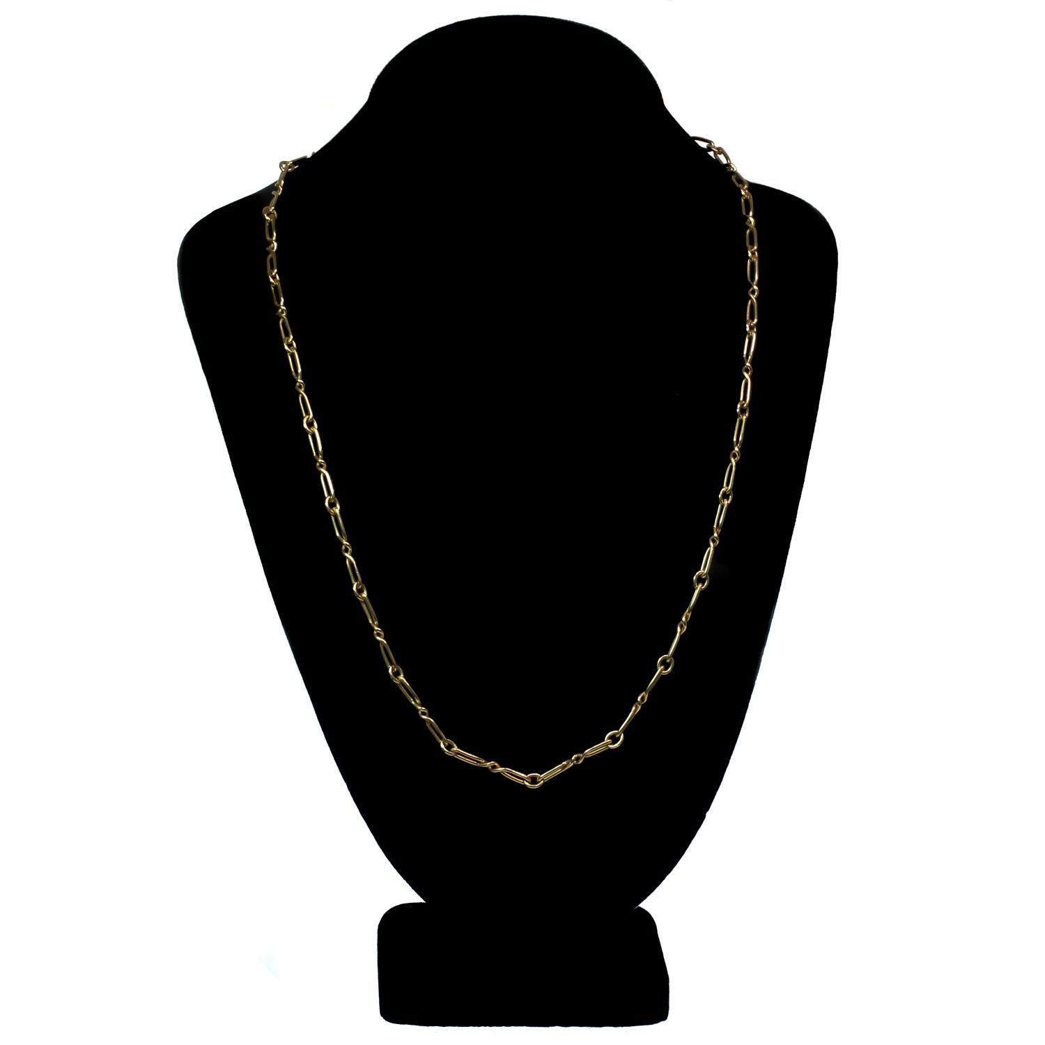 cartier chain necklace length