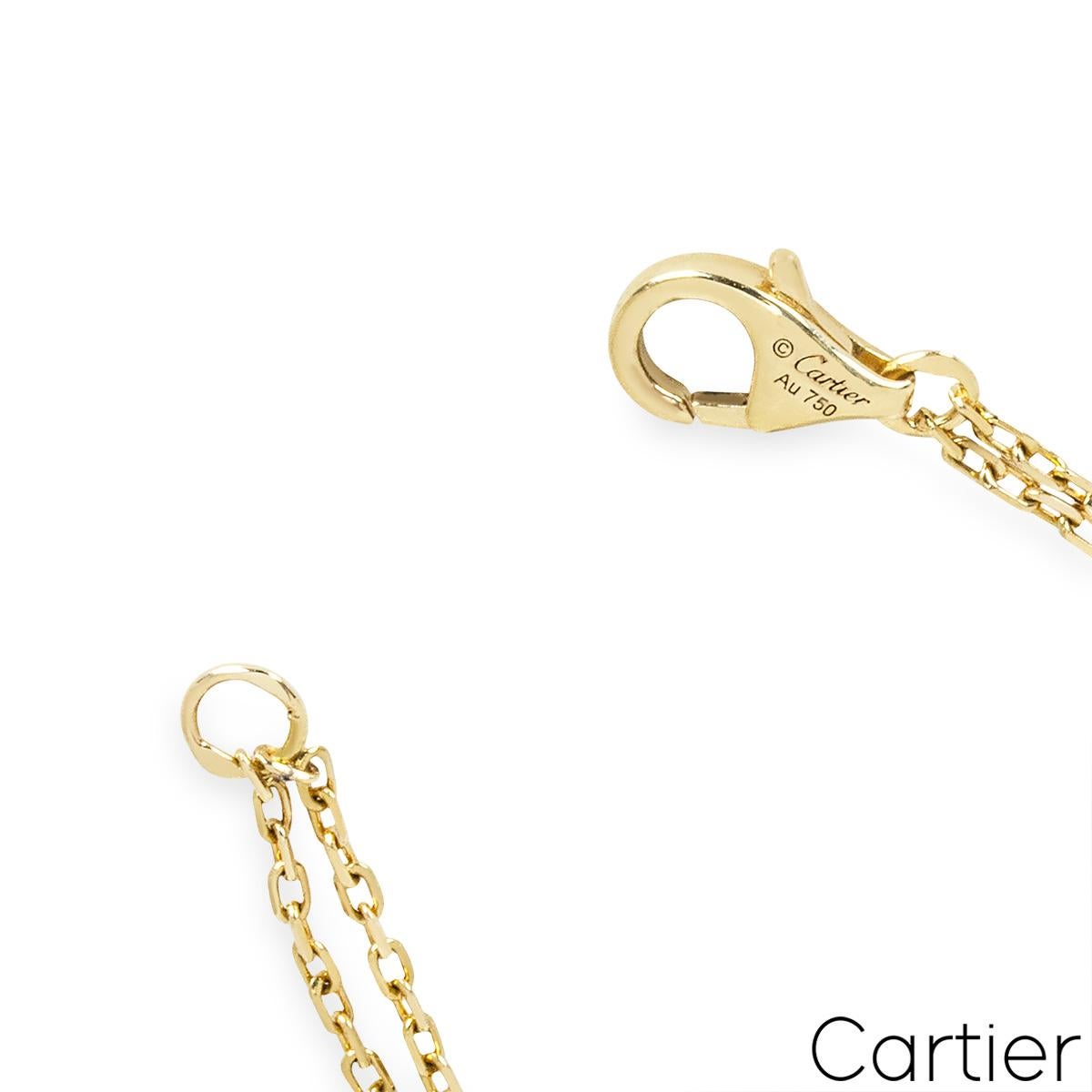 Cartier Gelbgold Love-Armband B6038300 im Zustand „Hervorragend“ im Angebot in London, GB