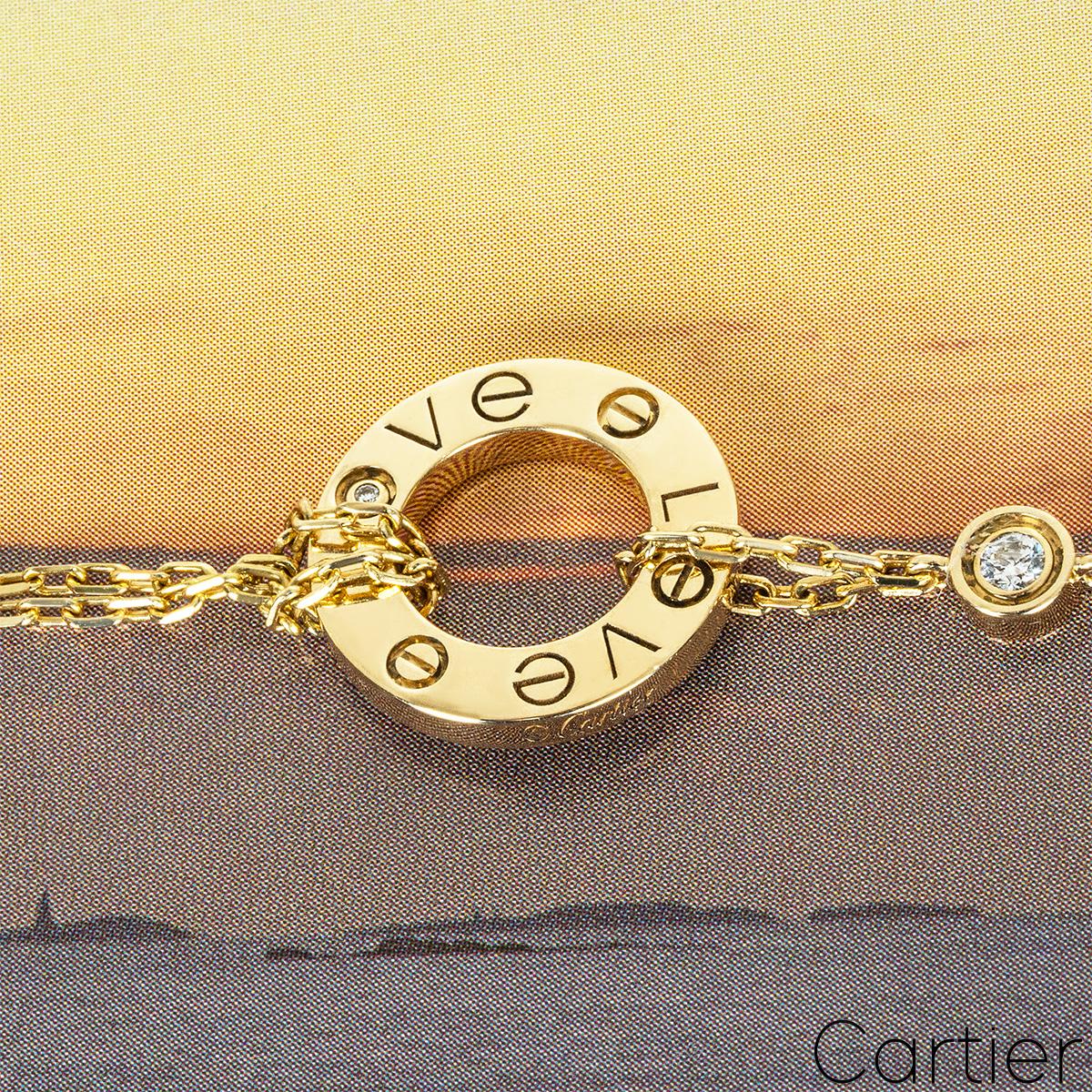 Cartier Gelbgold Love-Armband B6038300 im Angebot 1