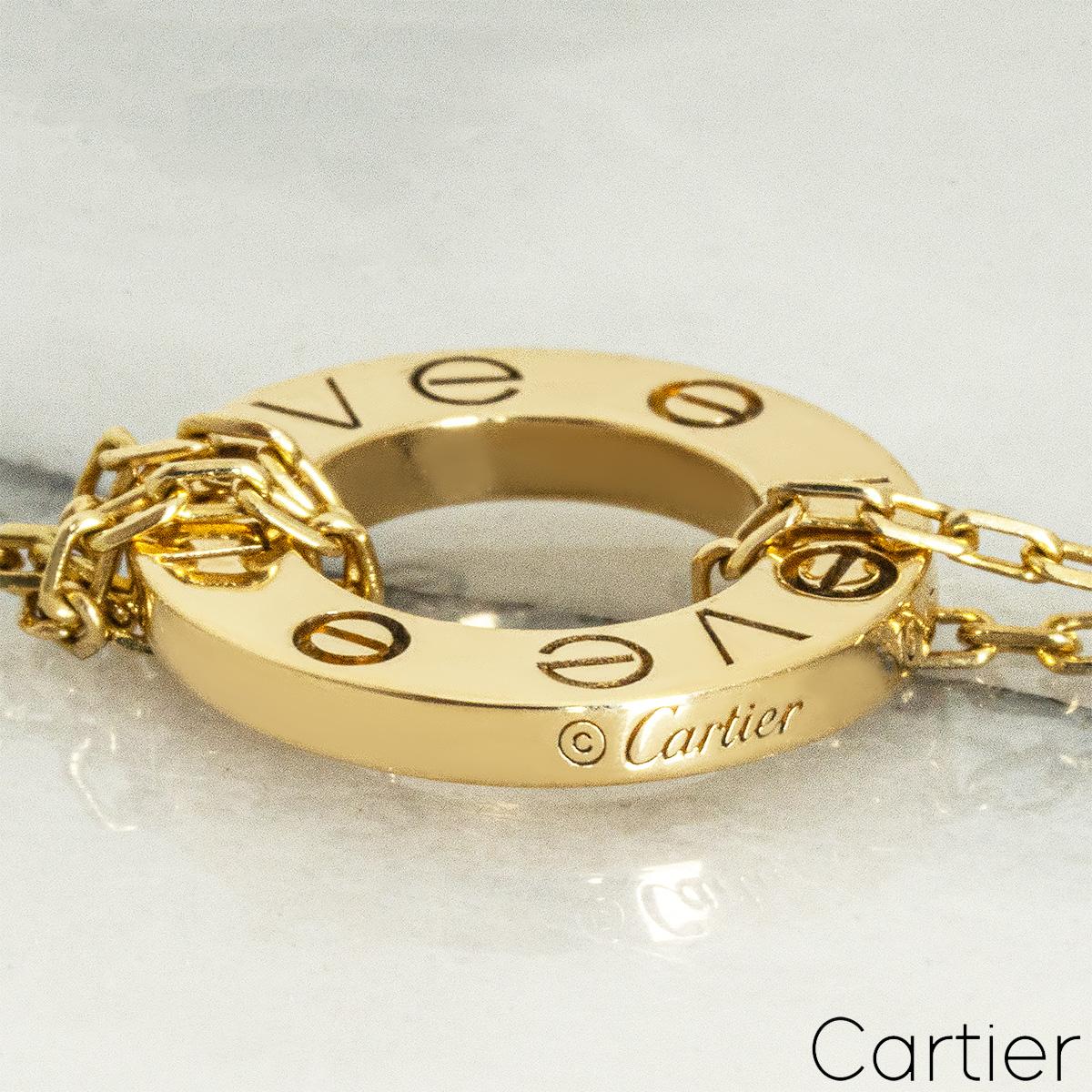 Cartier Gelbgold Love-Armband B6038300 im Angebot 2