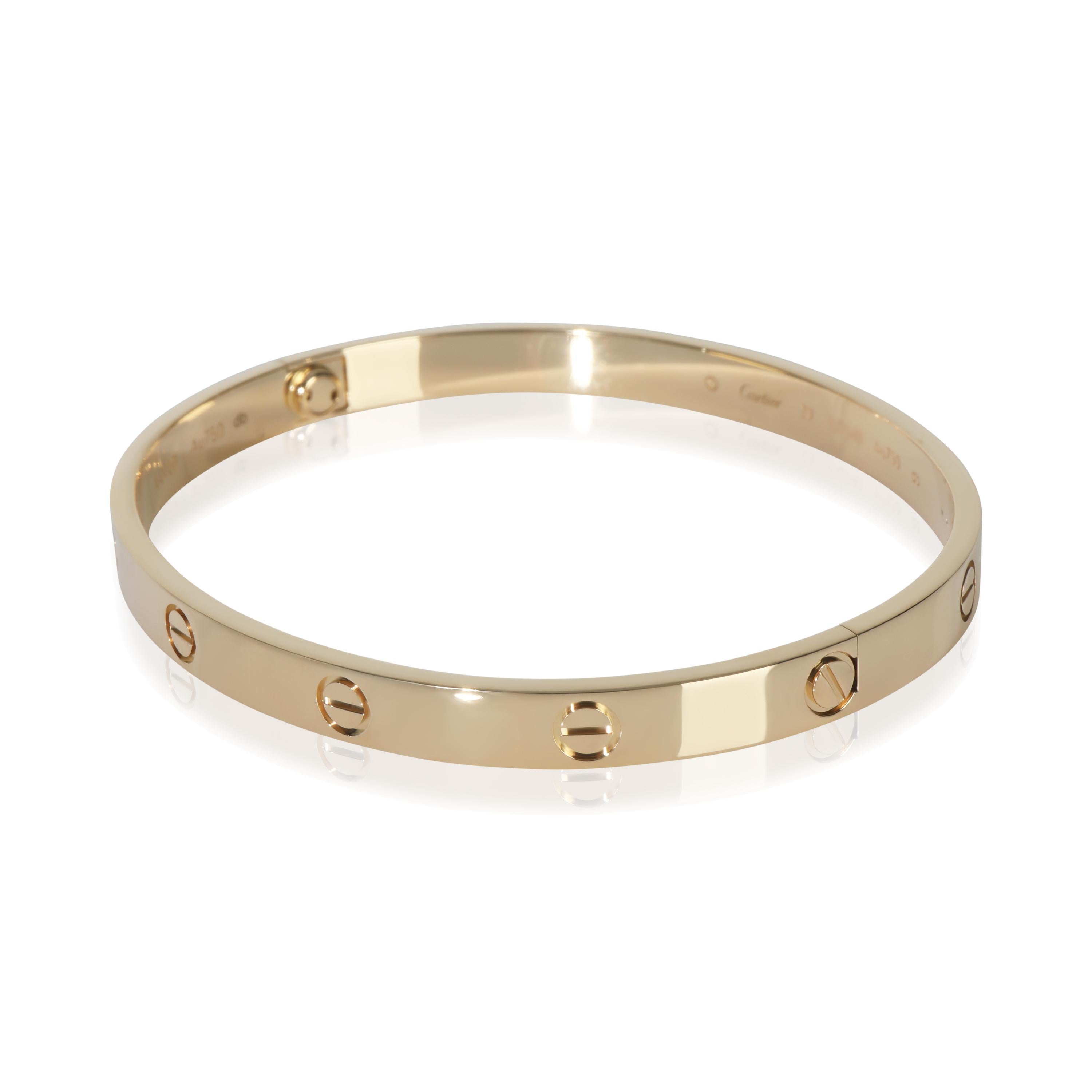 Donna Oro giallo Cartier  Bracciale dell'amore in vendita