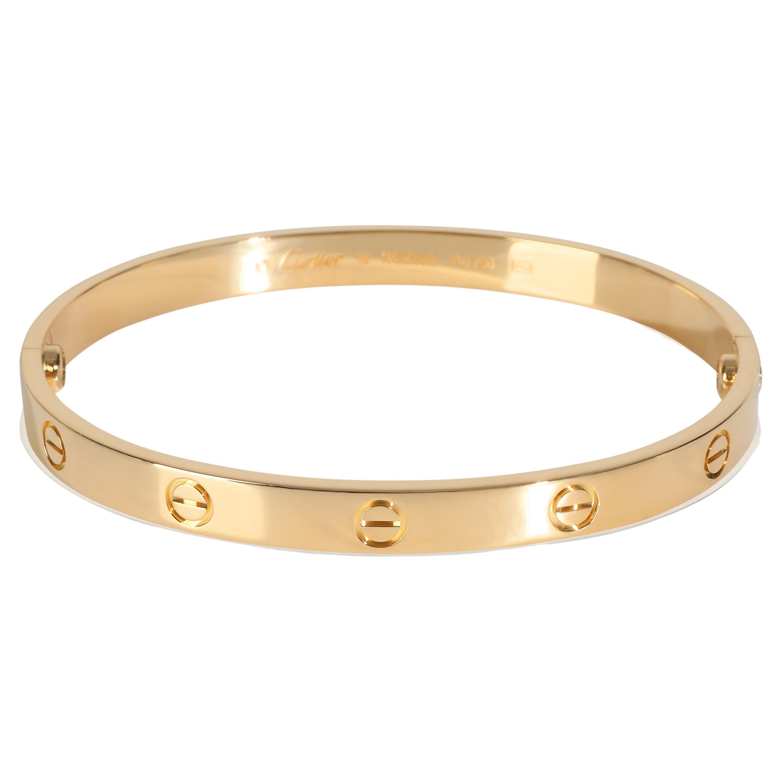 Cartier Yellow Gold Love Bracelet