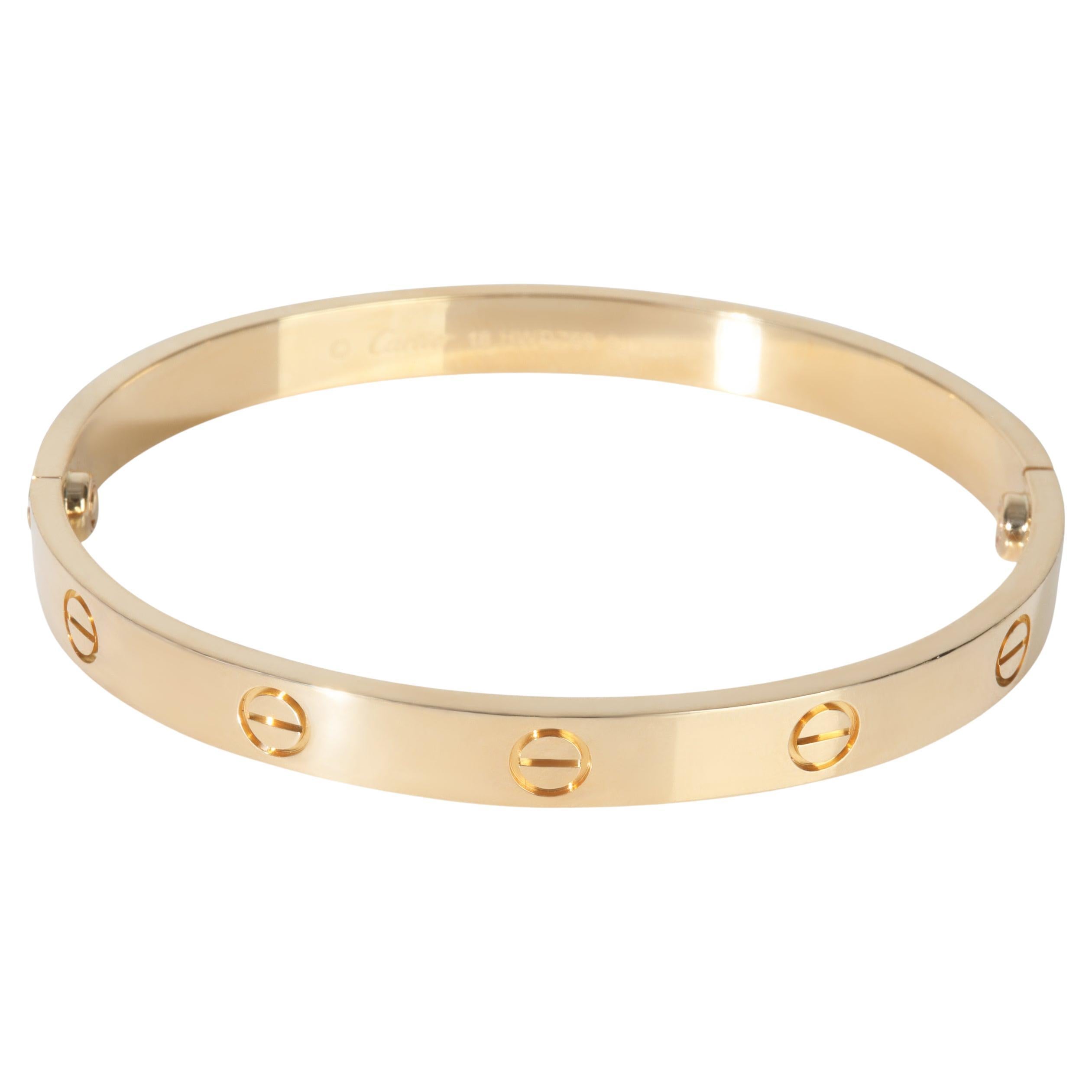 Cartier Yellow Gold Love Bracelet