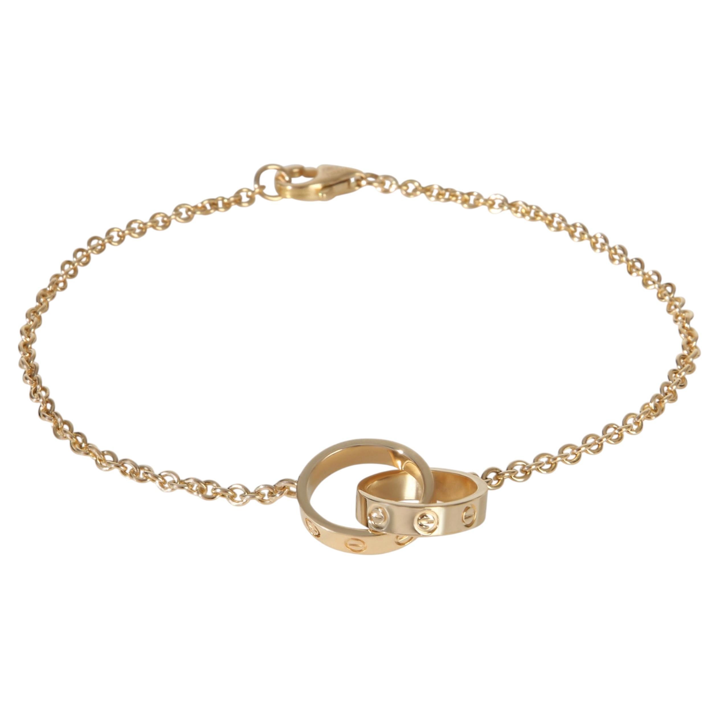 Or jaune de Cartier  Bracelet d'amour