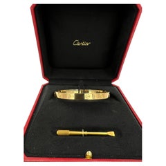 Cartier Bracelet Love en or jaune taille 18