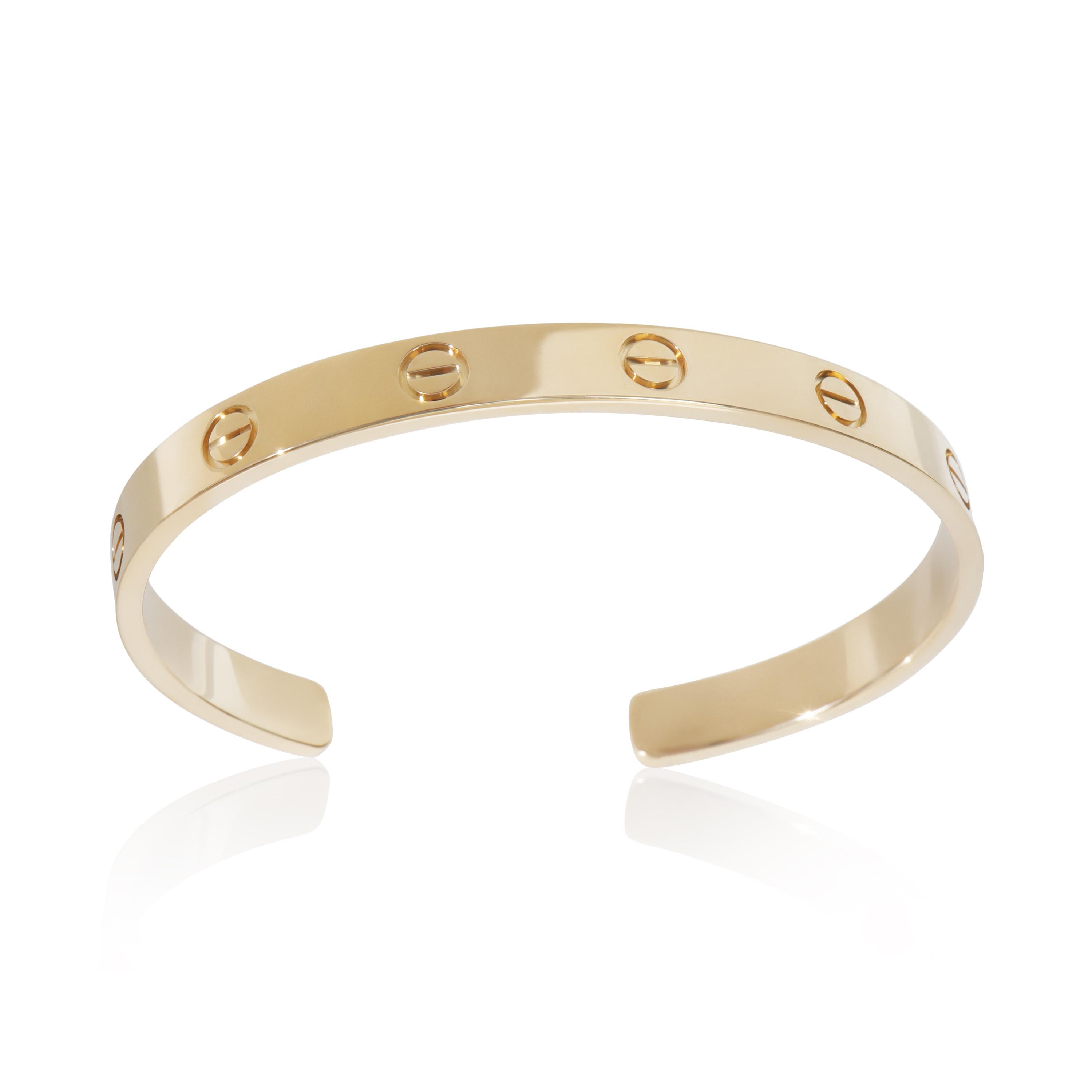 Cartier Gelbgold Love Manschettenarmband

PRIMÄRE DETAILS
SKU: 149717
Auflistung Titel: Cartier Gelbgold  Liebe Manschettenarmband
Beschreibung des Zustands: Die Collection'S Love von Cartier ist der Inbegriff der Ikone, von den wiedererkennbaren