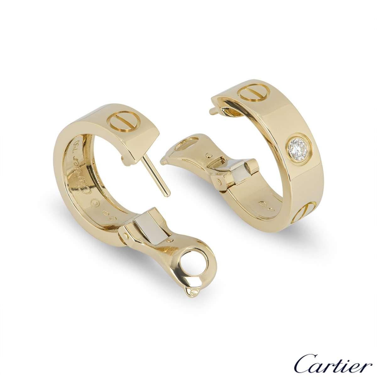 cartier love hoop earrings review