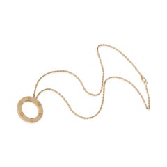 Cartier Yellow Gold  Love Necklace