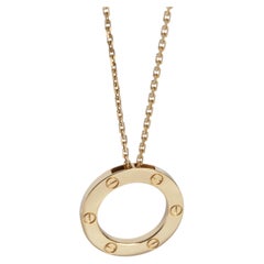 Cartier Yellow Gold  Love Necklace