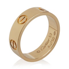 Cartier Yellow Gold  Love Ring